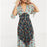 Topshop NEW women's mixed Floral Midi dress size 2