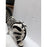 Vintage Ceramic Zebra Figurine Made in Japan Hand Painted 9" collectible NICE