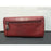 Longaberger Rare So Rachel Leather Wallet wine Checkbook Billfold