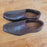 Johnston & Murphy Macomb slip on mahogany Sheepskin Dress Shoes Men's Size 9M