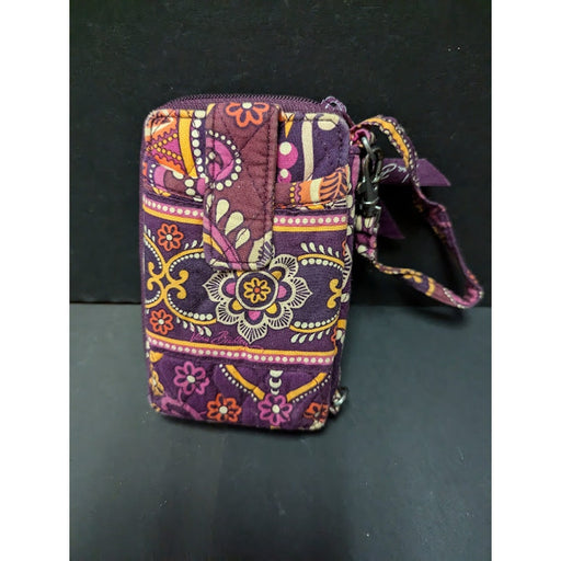 Vera Bradley Bifold Safari Sunset Carry It All Wristlet Wallet Phone Purse 6"x4"