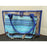 Royal Caribbean double tote beach bag blue striped shoulder Clear