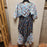 Topshop NEW women's mixed Floral Midi dress size 2