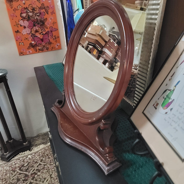 ANTIQUE JOHN M SMYTH CHICAGO FURNITURE WALNUT DRESSER VANITY MIRROR EARLY 1900's