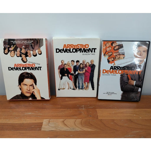 Arrested Development DVD TV series Season One Two Three