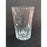 Marquis by Waterford 8" Lead Crystal Oval Vase #156027 Signed Clear Ridged Ovoid