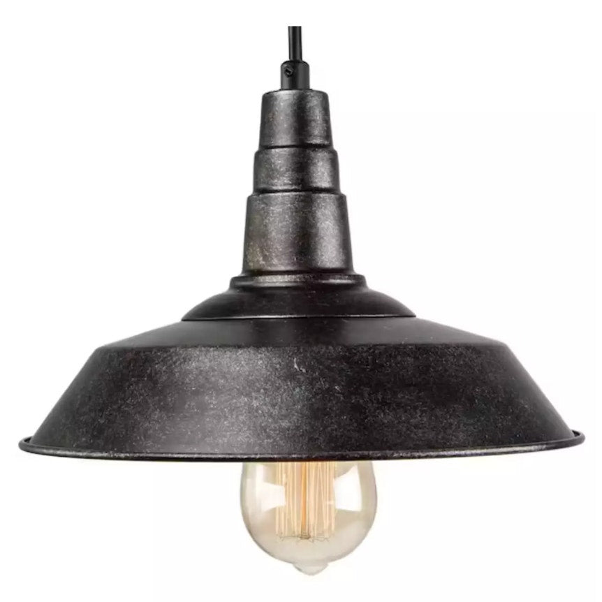 LNC A0190705 Barnyard II 1-Light Bronze Indoor Ceiling Light Pendant