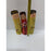 Three Sisters Character Bud vases bohemian flowers Pencil style