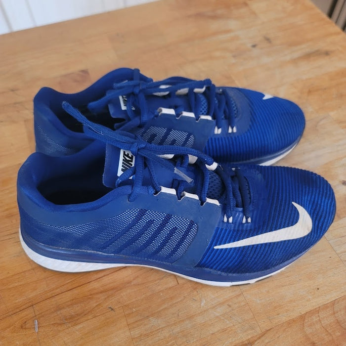 Nike Zoom Speed TR Sports blue white size 10 sneakers trainers athletic shoes