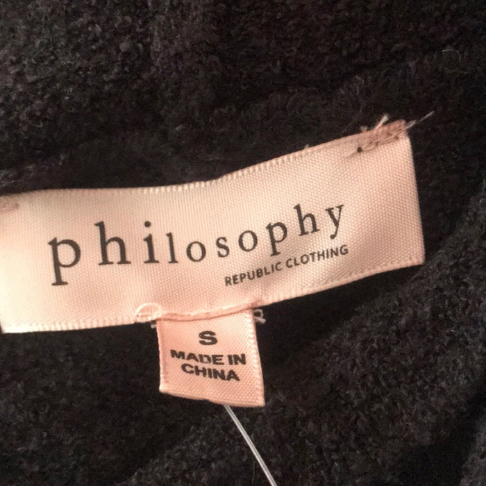 Philosophy NWT Apparel Long Sleeve Funnel Tie Sweater Small