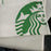 STARBUCKS bags lot of 2 green white Pair advertising NEW winebag tumbler tote