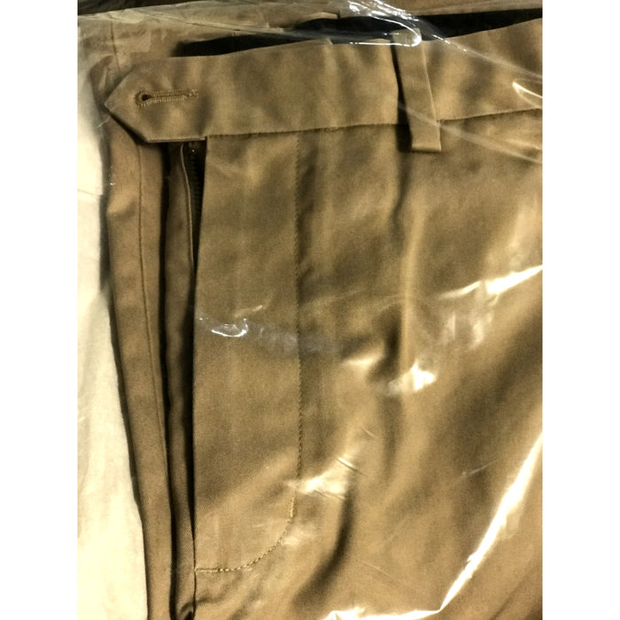 Nordstrom Men's Shop NWT Tan Classic Supima Cotton Straight Leg Pants