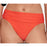 LAUREN RALPH LAUREN Beach Club Ruched Bikini Bottoms Size 10 orange LR7DB95