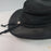 Western Aussie Style Black Suede Bush Leather Hat LARGE Vintage