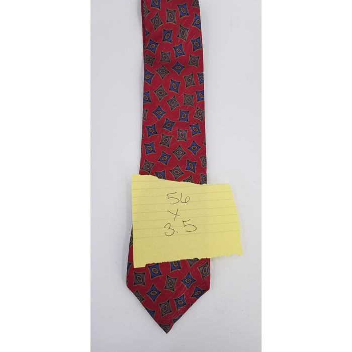 Geoffrey Beene Vintage Poly Silk Blend Mens Necktie 56"