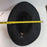 Western Aussie Style Black Suede Bush Leather Hat LARGE Vintage