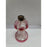 Vintage Glass Kings Crown Cranberry Ruby Flash Oil Kerosene Lamp NO GLOBE