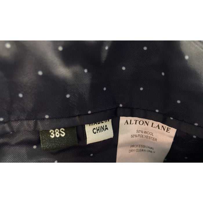 Alton Lane Men's Suit Jacket Tailored Fit Notch Lapel Collared Sz 38S Navy NWT