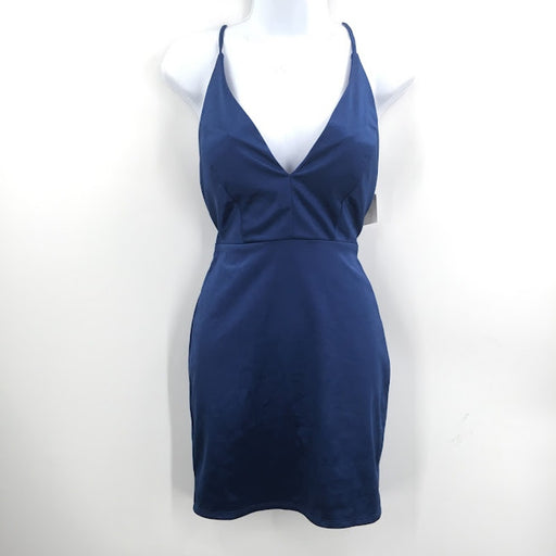 Jump Apparel Teen blue dress Size 9/10 Sleeveless spaghetti straps short